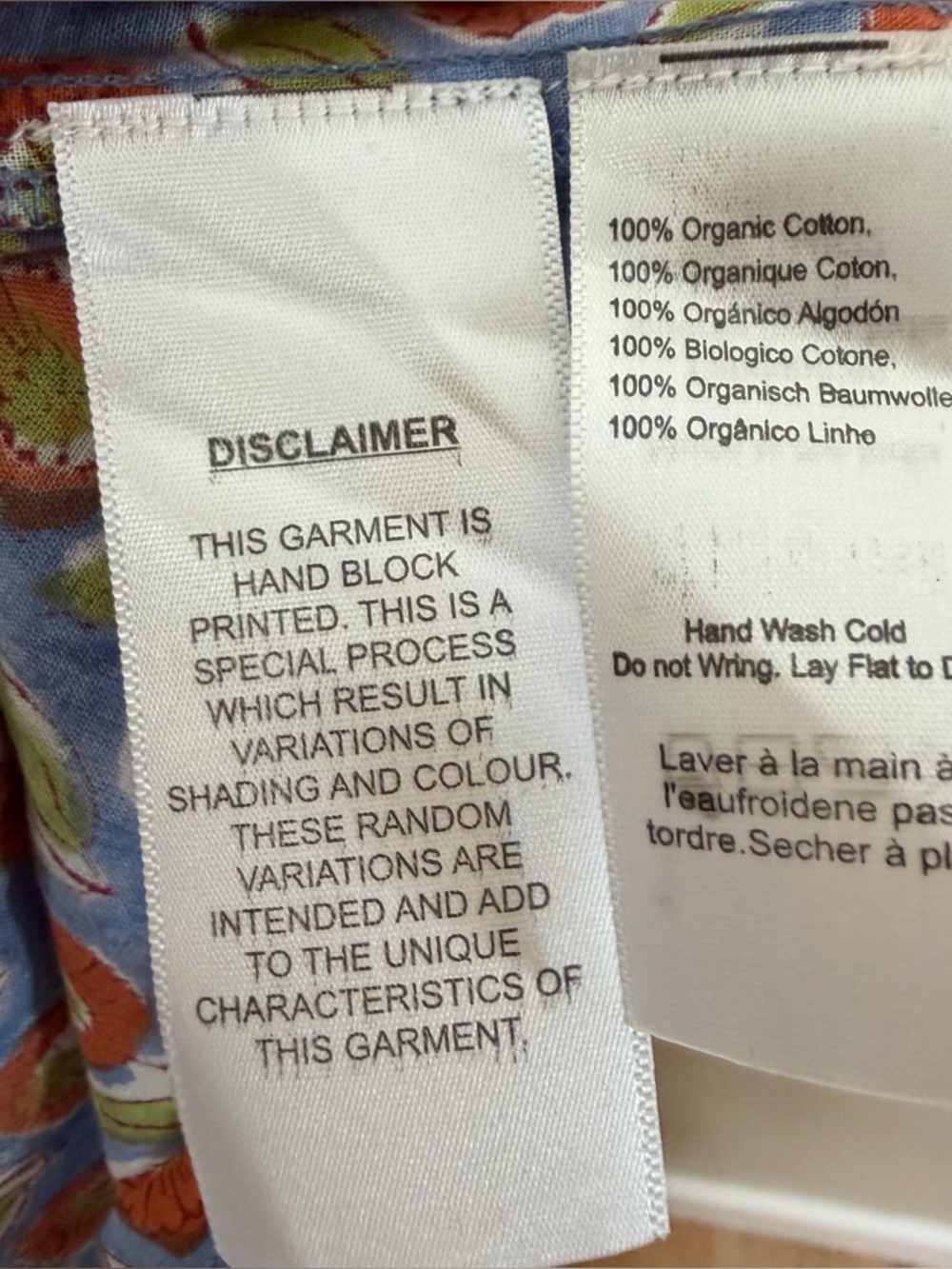 Emerson Fry India Collection Heirloom Midi Dress~Wednesday Flower Blues - Picture 11 of 14